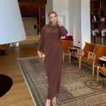 Elegant Draped Maxi Dress